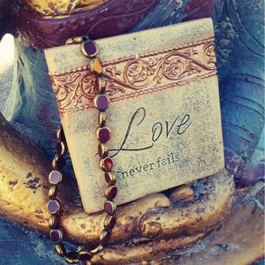 Blessed Burgundy Choker